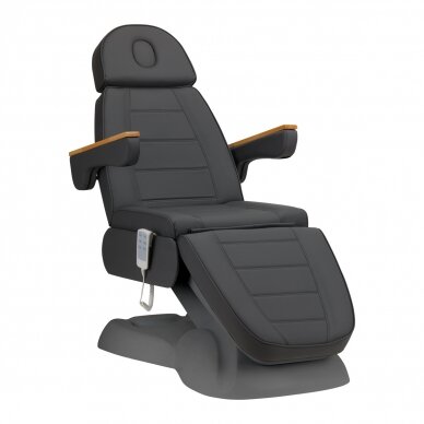 Kosmetoloģijas krēsls SILLON PRESTIGE LUX ELECTRIC 3 MOTOR GREY BASE