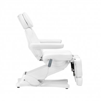 Krzesło kosmetyczne SILLON CLASSIC 3 MOTOR ELECTRIC PEDI WHITE 3