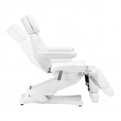 Kosmetologinis krėslas SILLON CLASSIC 3 MOTOR ELECTRIC PEDI WHITE 4