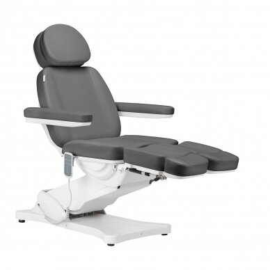 Cosmetology chair SILLON CLASSIC 3 MOTOR ELECTRIC PEDI GREY 1