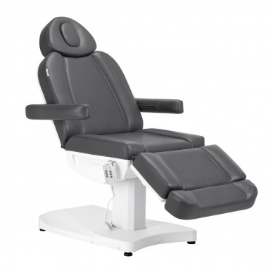 Cosmetology chair Azzurro 803D Electric 3 Motors Professional Grey 1