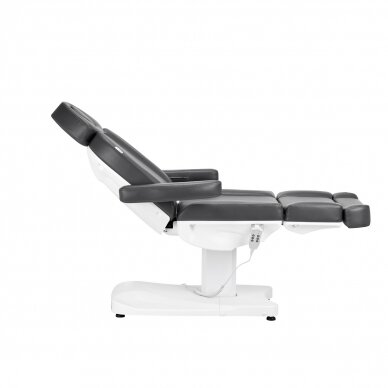 Cosmetology chair Azzurro 803D Electric 3 Motors Professional Grey 4