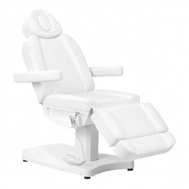 Cosmetology chair Azzurro 803D Electric 3 Motors Professional White 2