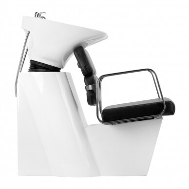 Friseur waschbecken Gabbiano Porto Silver Black  1