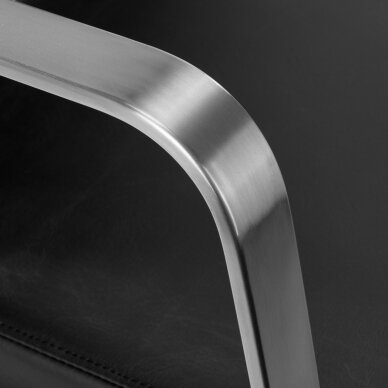 Hairdressing salon sink Gabbiano Porto Silver Black 6