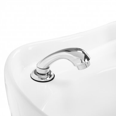 Hairdressing salon sink Gabbiano Porto Silver Black  9