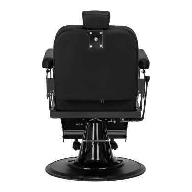 Hairdressing Barber Chair Gabbiano Carlos Extra Black 2