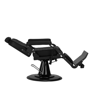 Hairdressing Barber Chair Gabbiano Carlos Extra Black 4