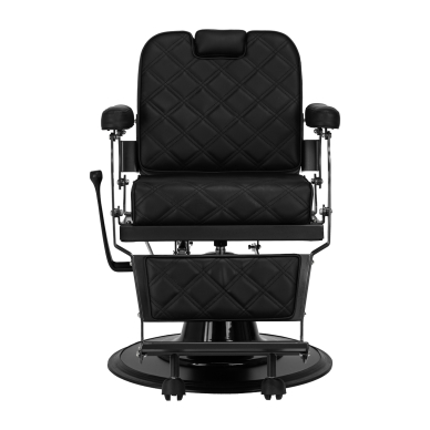 Hairdressing Barber Chair Gabbiano Carlos Black 1