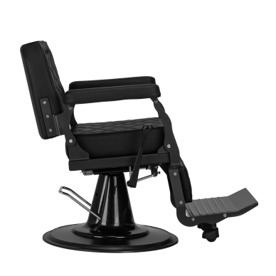 Hairdressing Barber Chair Gabbiano Carlos Black 3