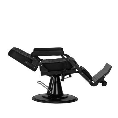 Hairdressing Barber Chair Gabbiano Carlos Black 4