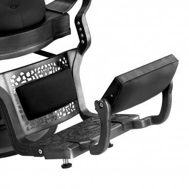 Kirpyklos kėdė Barber Chair Gabbiano Niccolo Black 5