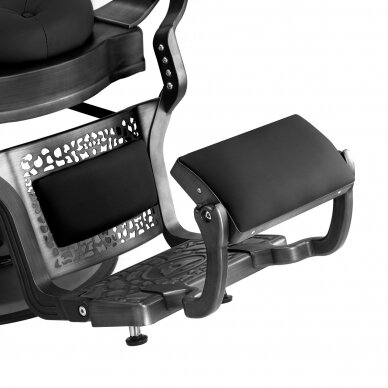 Fotel barberski Barber Chair Gabbiano Niccolo Black 6