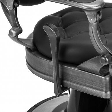 Парикмахерское кресло Barber Chair Gabbiano Niccolo Black 8