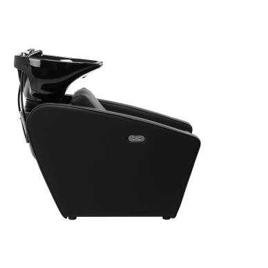 Hairdressing sink with electric footrest Gabbiano Emma Black 3