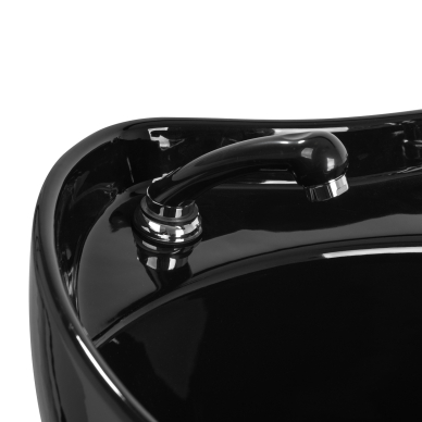 Hairdressing salon sink Gabbiano Patrizio Black 14