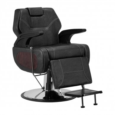 Парикмахерское кресло Professional Barber Chair Gabbiano Dallas Black