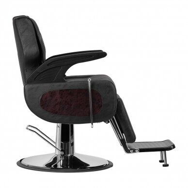 Hairdressing chair Professional Barber Chair Gabbiano Dallas Black 1