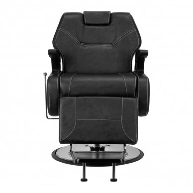 Hairdressing chair Professional Barber Chair Gabbiano Dallas Black 3