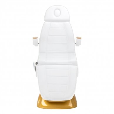 Kosmetoloogia tool SILLON LUX 273B ELECTRIC ARMCHAIR 3 MOTOR GOLD WHITE 4