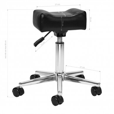 Podnóżek do pedicure Sillon Bell Black 5