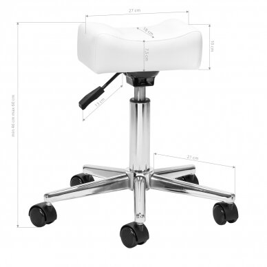 Подставка для ног для педикюра Sillon Bell White 5