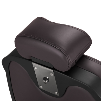 Elektrinė kirpyklos kėdė Professional Barber Chair Gabbiano Duke Brown 11