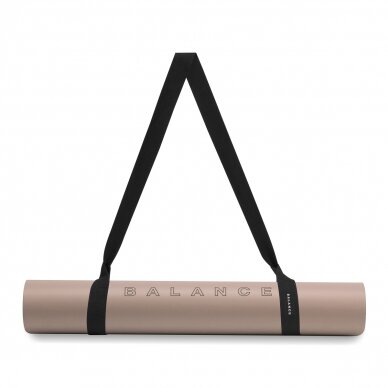 Yogamatte Balance Braun 2