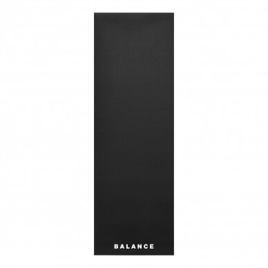 Yoga mat Balance PVC Black