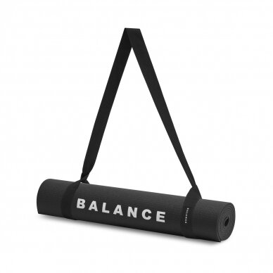 Yogamatte Balance PVC Black 1