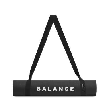 Joogamatto Balance PVC Black 2