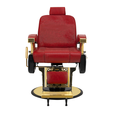 Krzesło barberski Professional Barber Chair Hair System 91021 Red 3