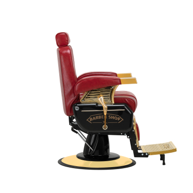 Krzesło barberski Professional Barber Chair Hair System 91021 Red 2