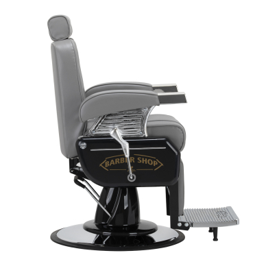 Parturintuoli Professional Barber Chair Hair System 91021 Grey 2