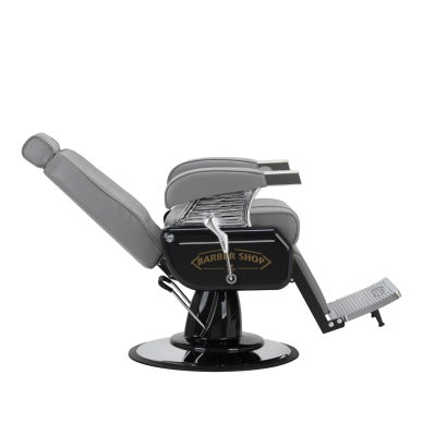 Friziera krēsls Professional Barber Chair Hair System 91021 Grey 1