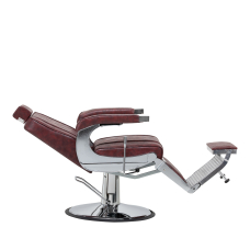 Kirpyklos kėdė Professional Barber Chair Hair System BM88066 Bordo