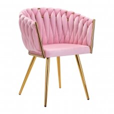 Fotelis 4Rico QS-GW06G Velvet Pink