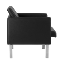 Reception chair Gabbiano B18011 Black