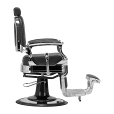 Fotel barberski Barber Chair Gabbiano Ernesto B Black