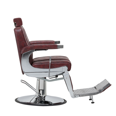 Kirpyklos kėdė Professional Barber Chair Hair System BM88066 Bordo 2