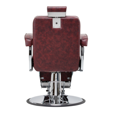 Friziera krēsls Professional Barber Chair Hair System BM88066 Bordo 4