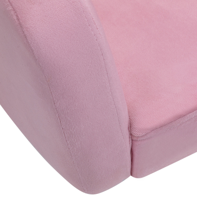 Pööratav tugitool 4Rico QS-BL14G Velvet Pink 5