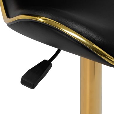 Kosmetoloogiline stool Gabbiano Q-4599G Gold Black 5