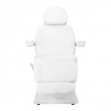 Fotel kosmetyczny Sillon Luxury Electric 3 Motors White 1