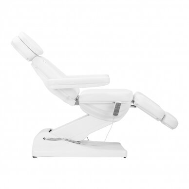 Cosmetology chair Sillon Luxury Electric 3 Motors White 4