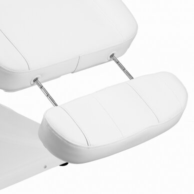 Kosmetoloģijas krēsls Sillon Luxury Electric 3 Motors White 9