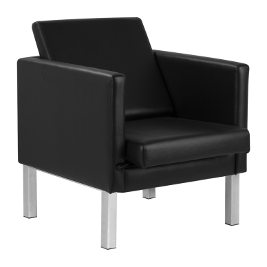 Reception chair Gabbiano B18011 Black 4