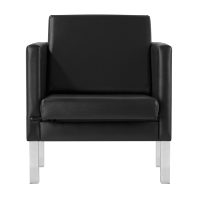 Reception chair Gabbiano B18011 Black 2