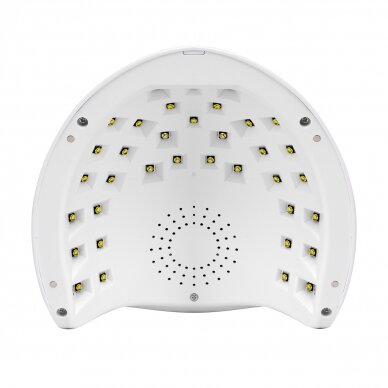 Nagų lempa su vidiniu veidrodžiu UV LED Ocho Nails X13 65W White 7