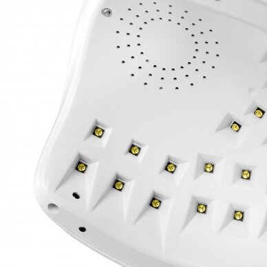 Kynsilamppu sisäpeilillä UV LED Ocho Nails X13 65W White 8